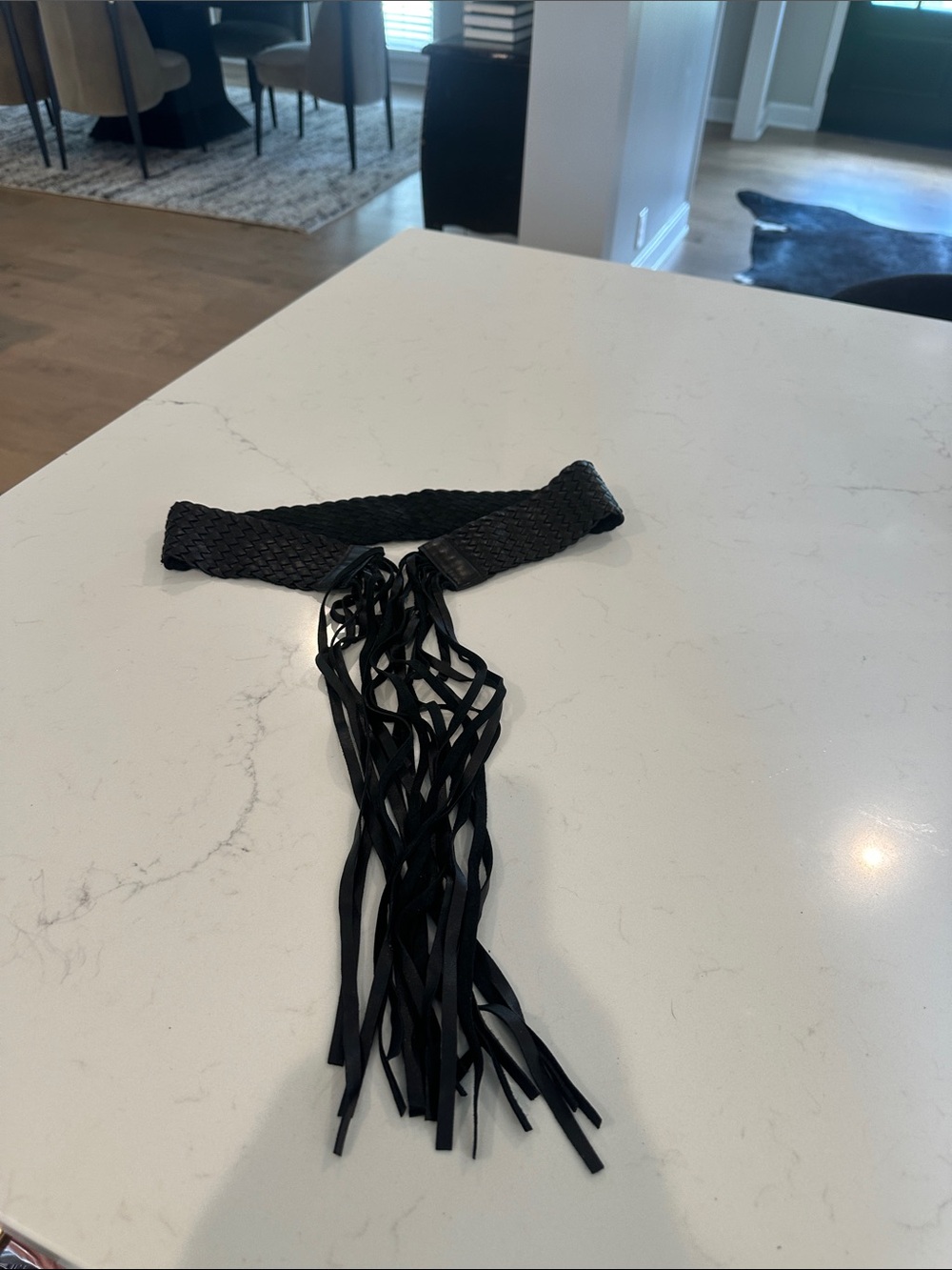 Gail Labella Leather Belt